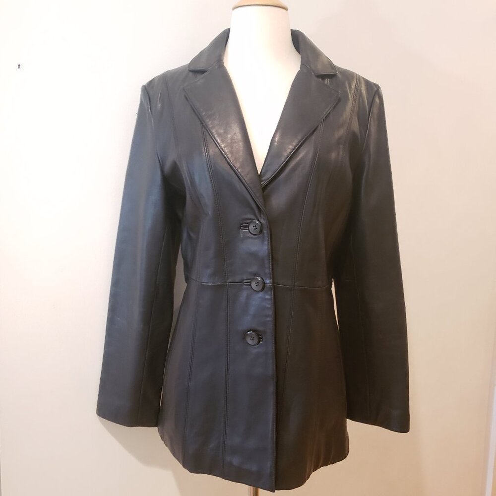 Prague Black Leather Jacket